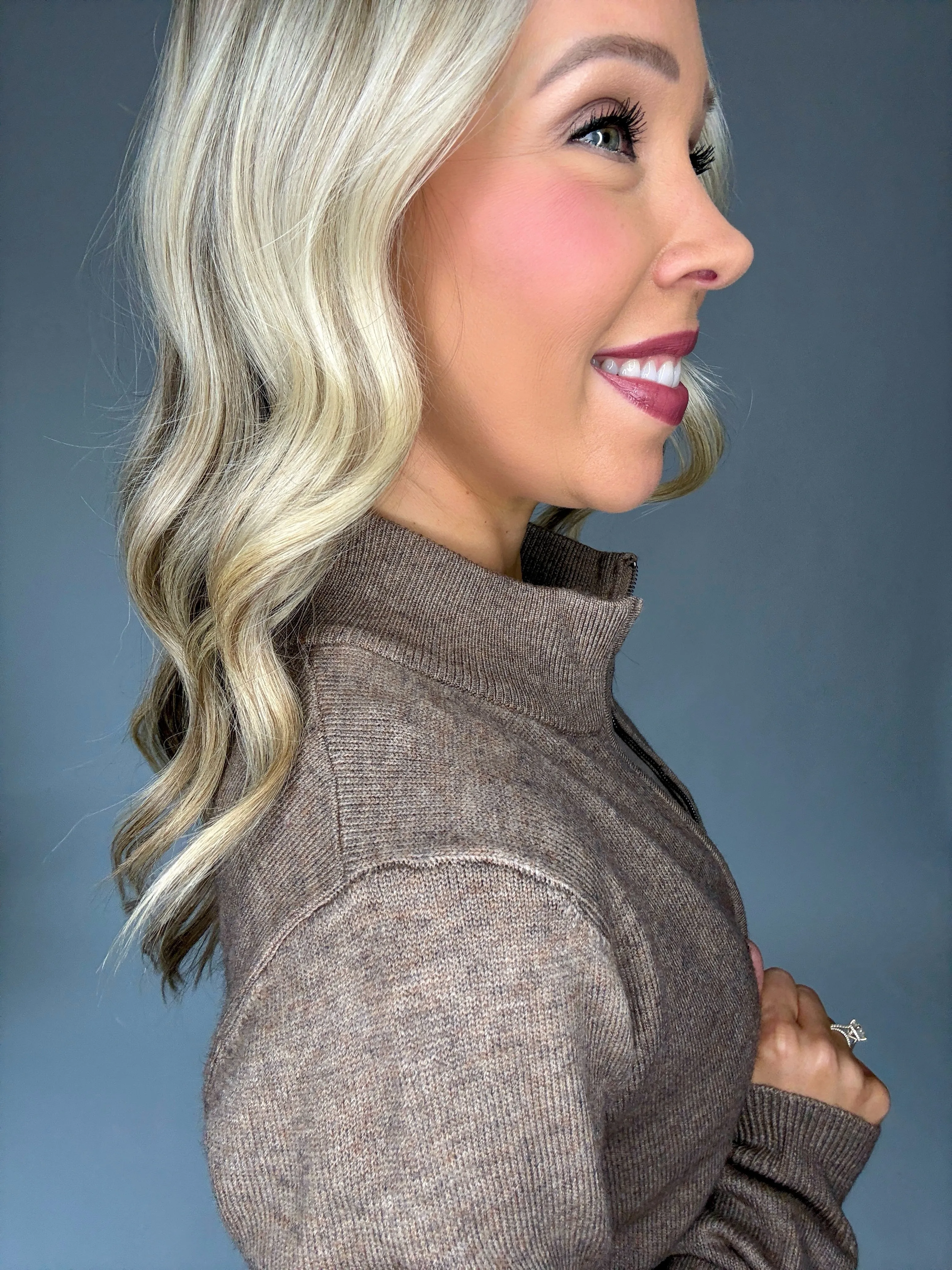 The Allison Sweater - Mocha