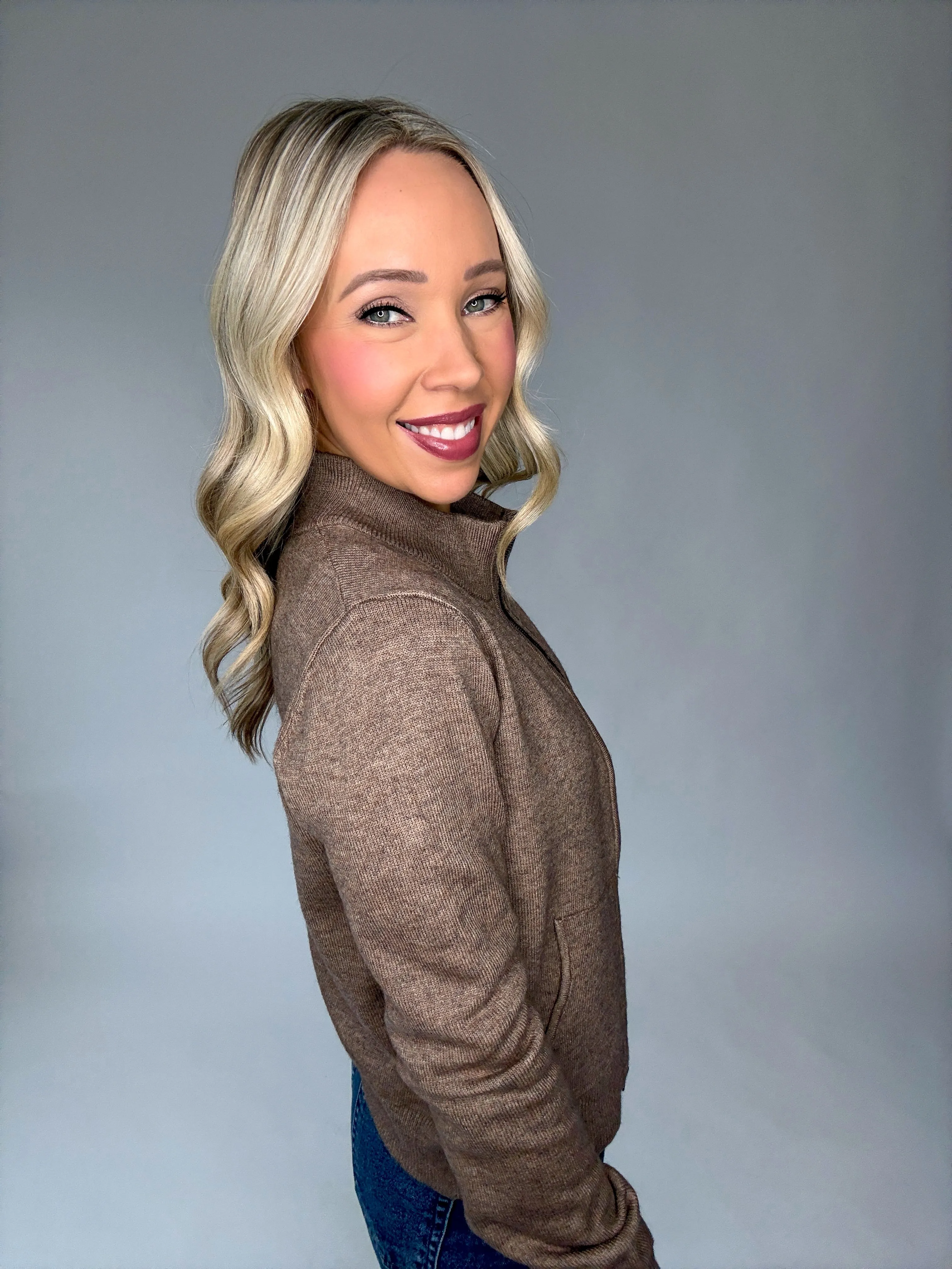 The Allison Sweater - Mocha