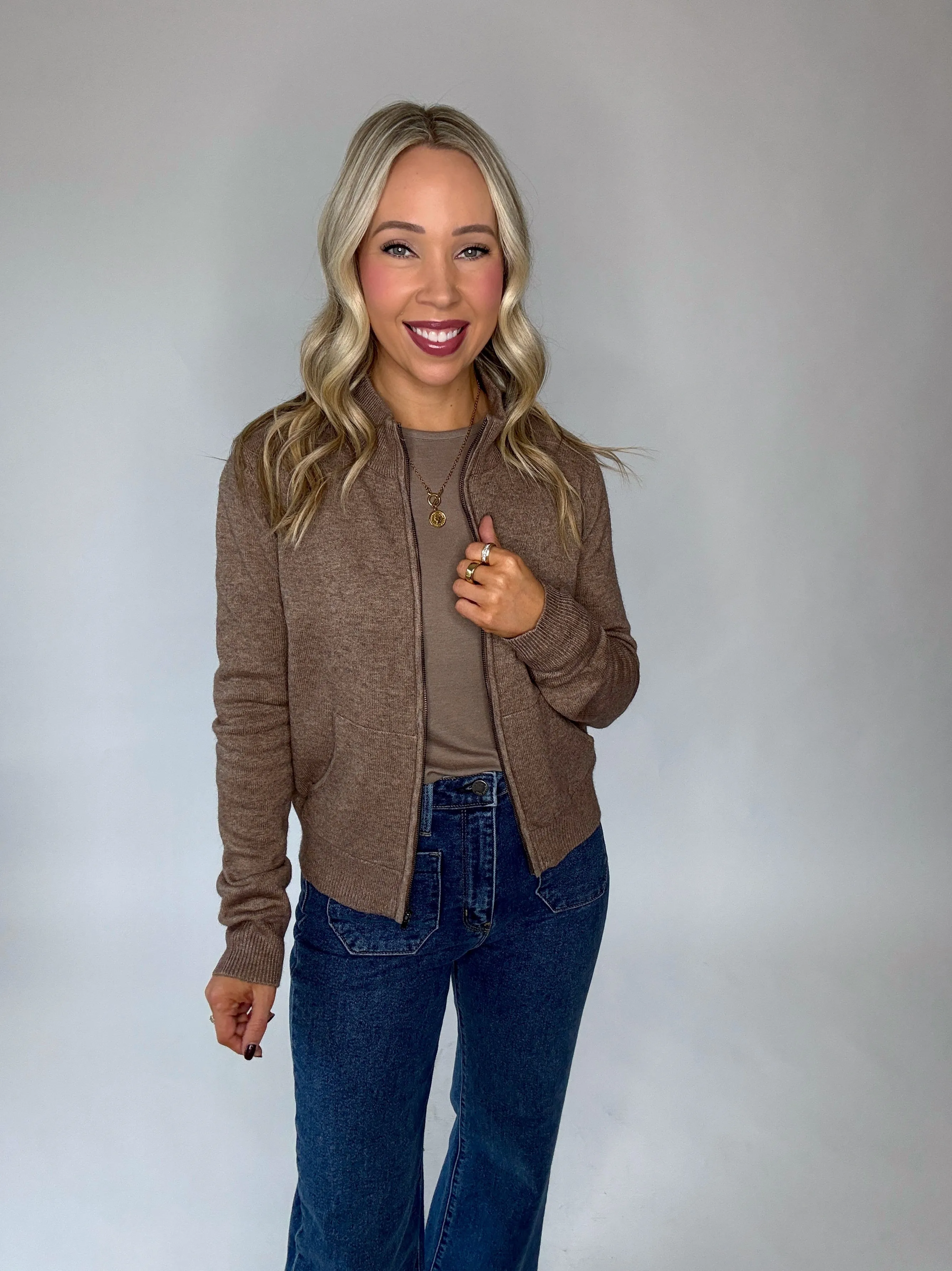 The Allison Sweater - Mocha