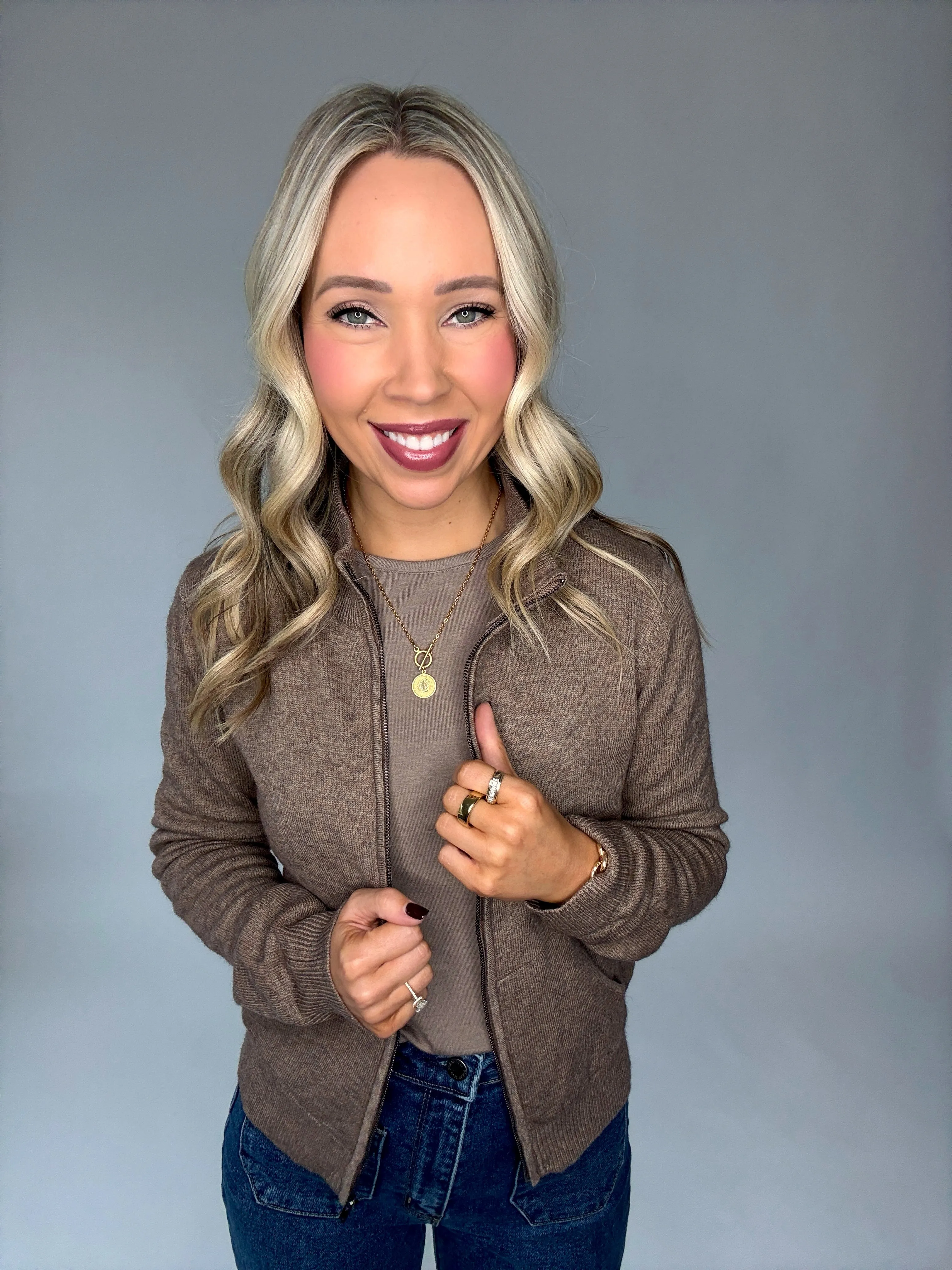 The Allison Sweater - Mocha