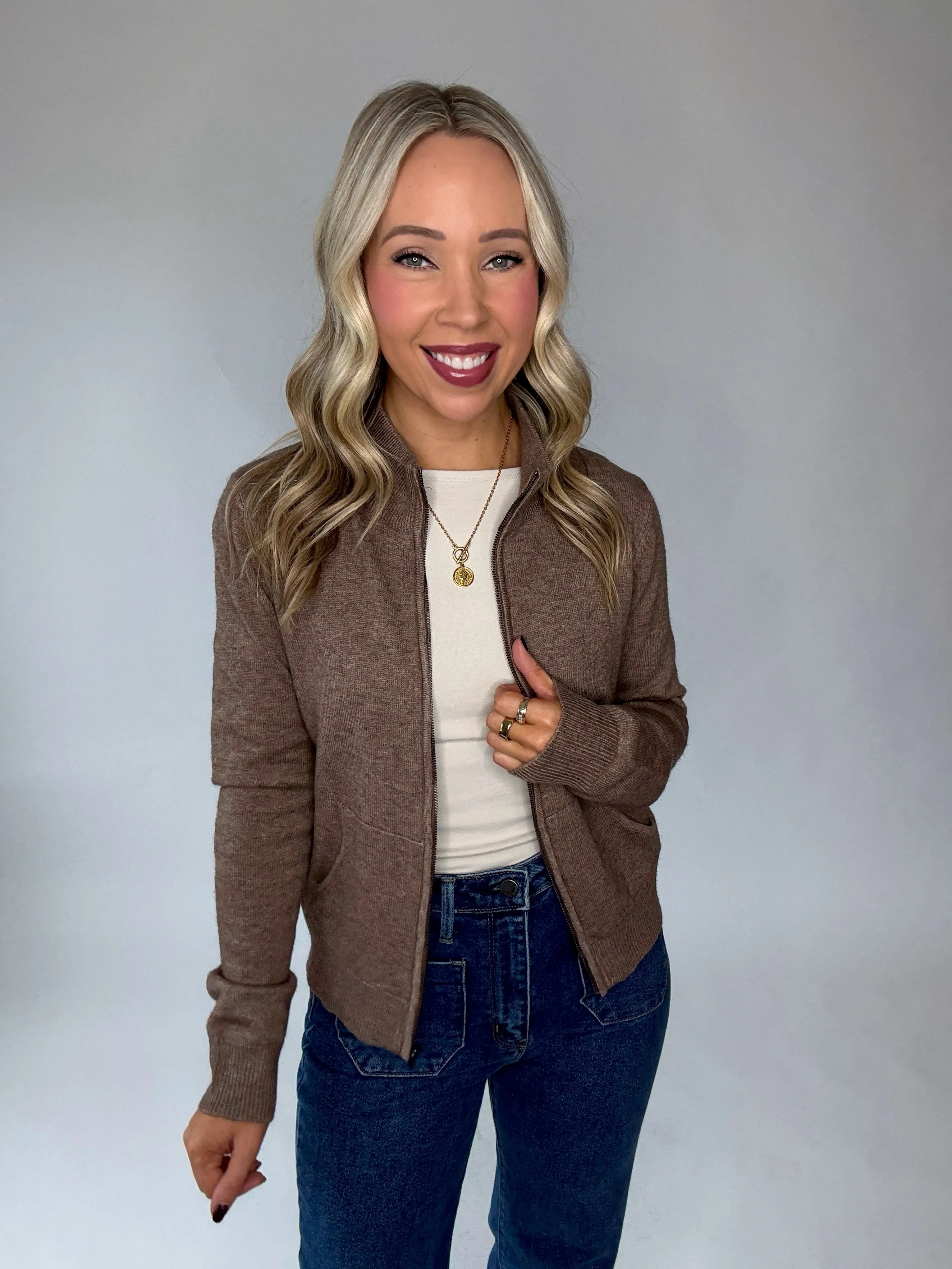 The Allison Sweater - Mocha