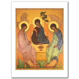 The Old Testament Trinity Icon Greeting Card