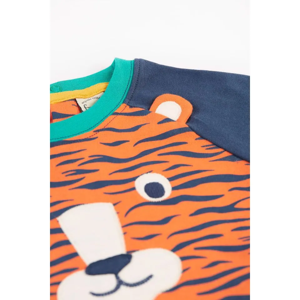 Tiger / Tiger Face Happy Raglan