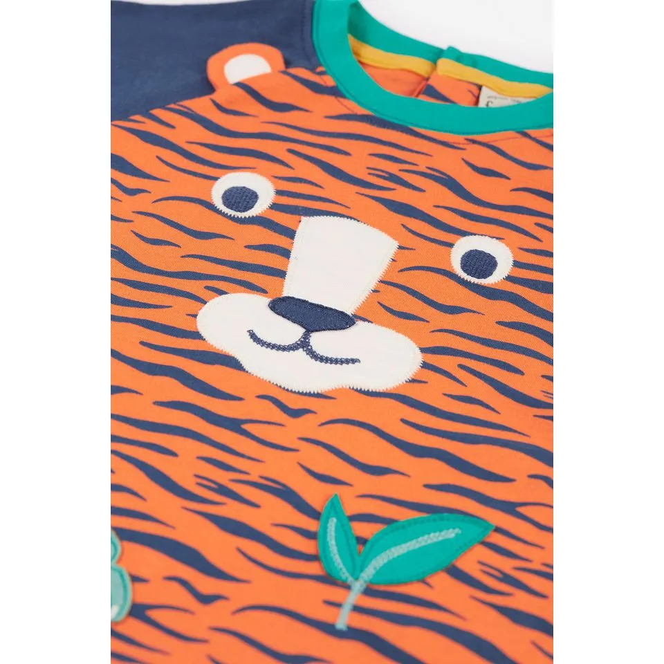 Tiger / Tiger Face Happy Raglan