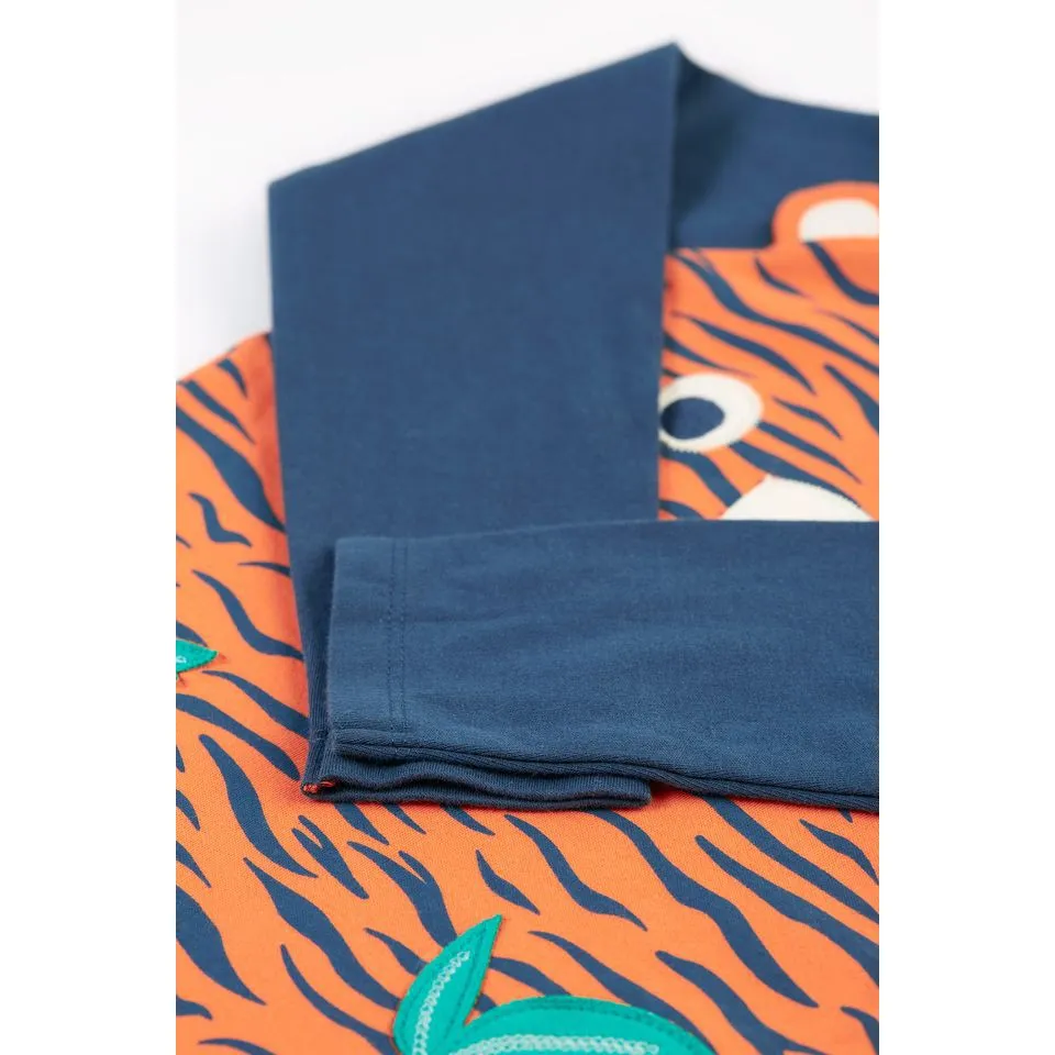 Tiger / Tiger Face Happy Raglan