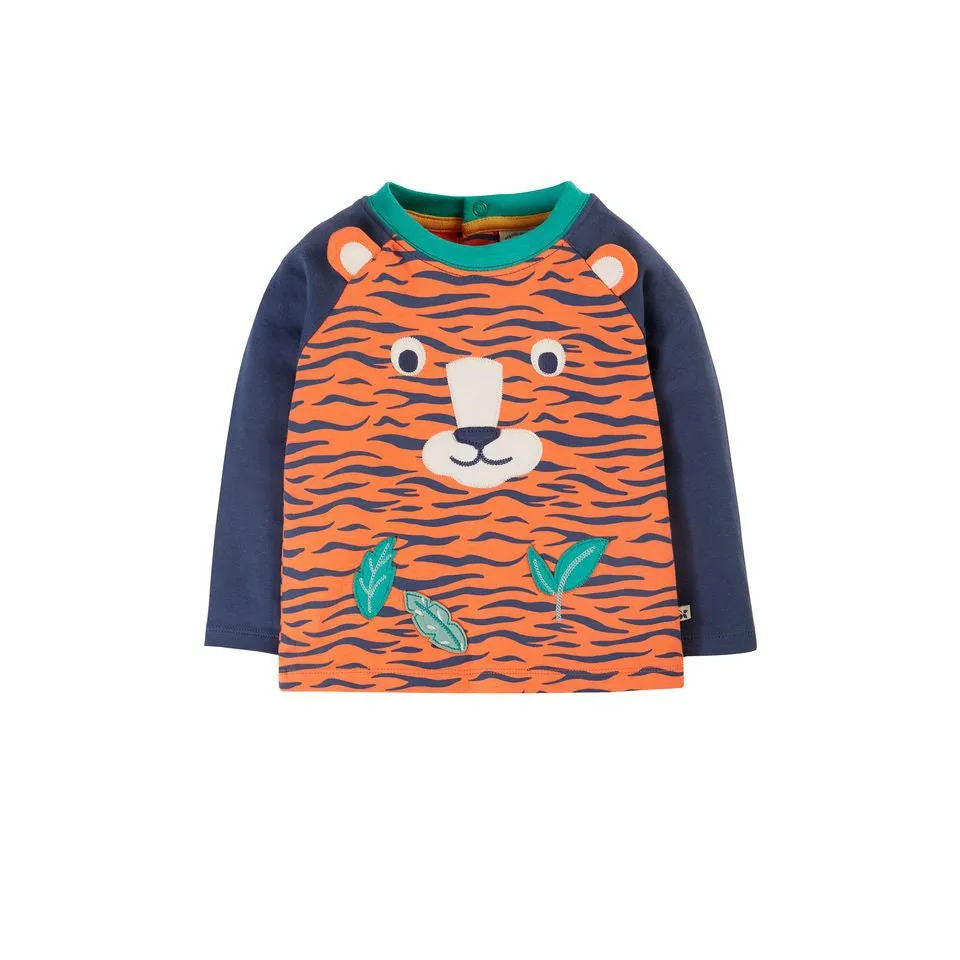 Tiger / Tiger Face Happy Raglan