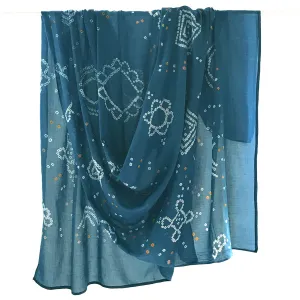 Tilonia® Beach Wrap - Teal Blue Tie Dye