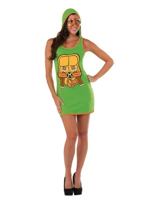 Tmnt Michelangelo Tank Dress Size L
