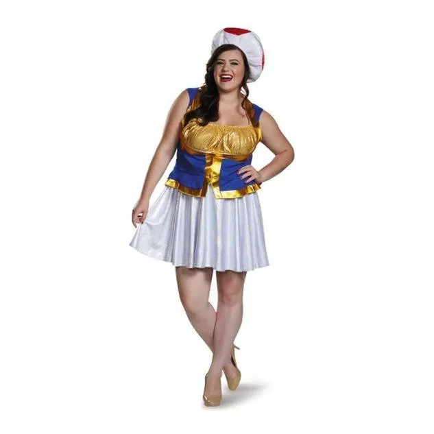 Toad Female Version Costume
