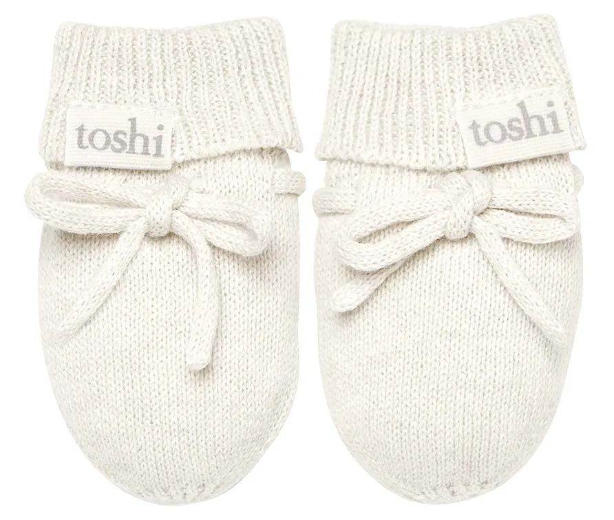 Toshi Organic Mittens - Cream