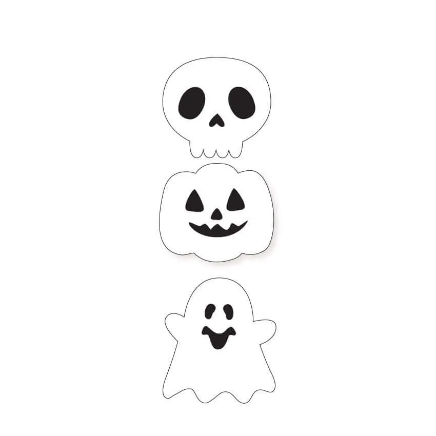 Triple Spook Totems - 3 Pair Set