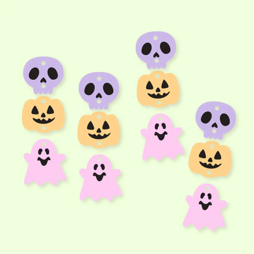Triple Spook Totems - 3 Pair Set