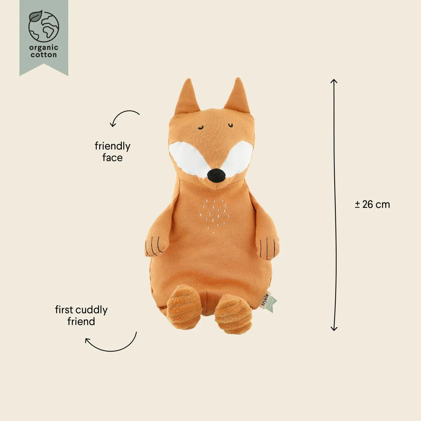 Trixie Small Plush Toy - Mr Fox