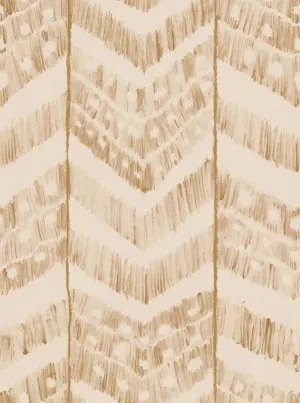 TURKISH IKAT Taupe Wallpaper