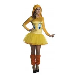 Tweety Hooded Tutu Dress Size M