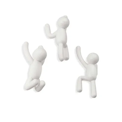 Umbra Buddy Hooks White Set of 3 UMB318165660