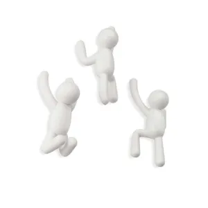 Umbra Buddy Hooks White Set of 3 UMB318165660