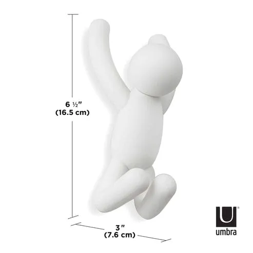 Umbra Buddy Hooks White Set of 3 UMB318165660