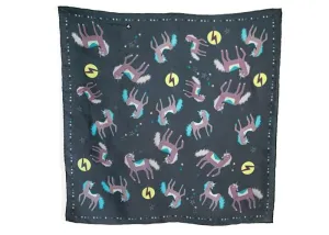 Unicorn Silk Scarf