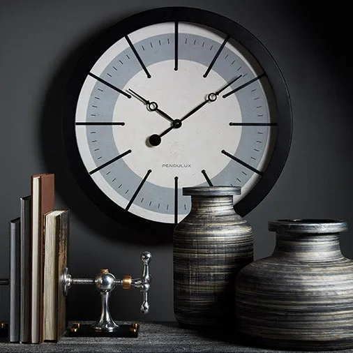 Vienna Wall Clock Black