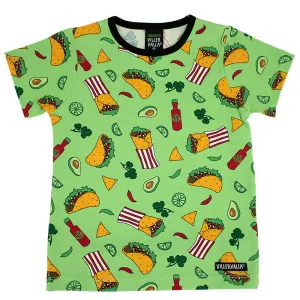 Villervalla Kids Taco T-Shirt - Leaf Green (Only 2 left! 2-3 & 3-4y)