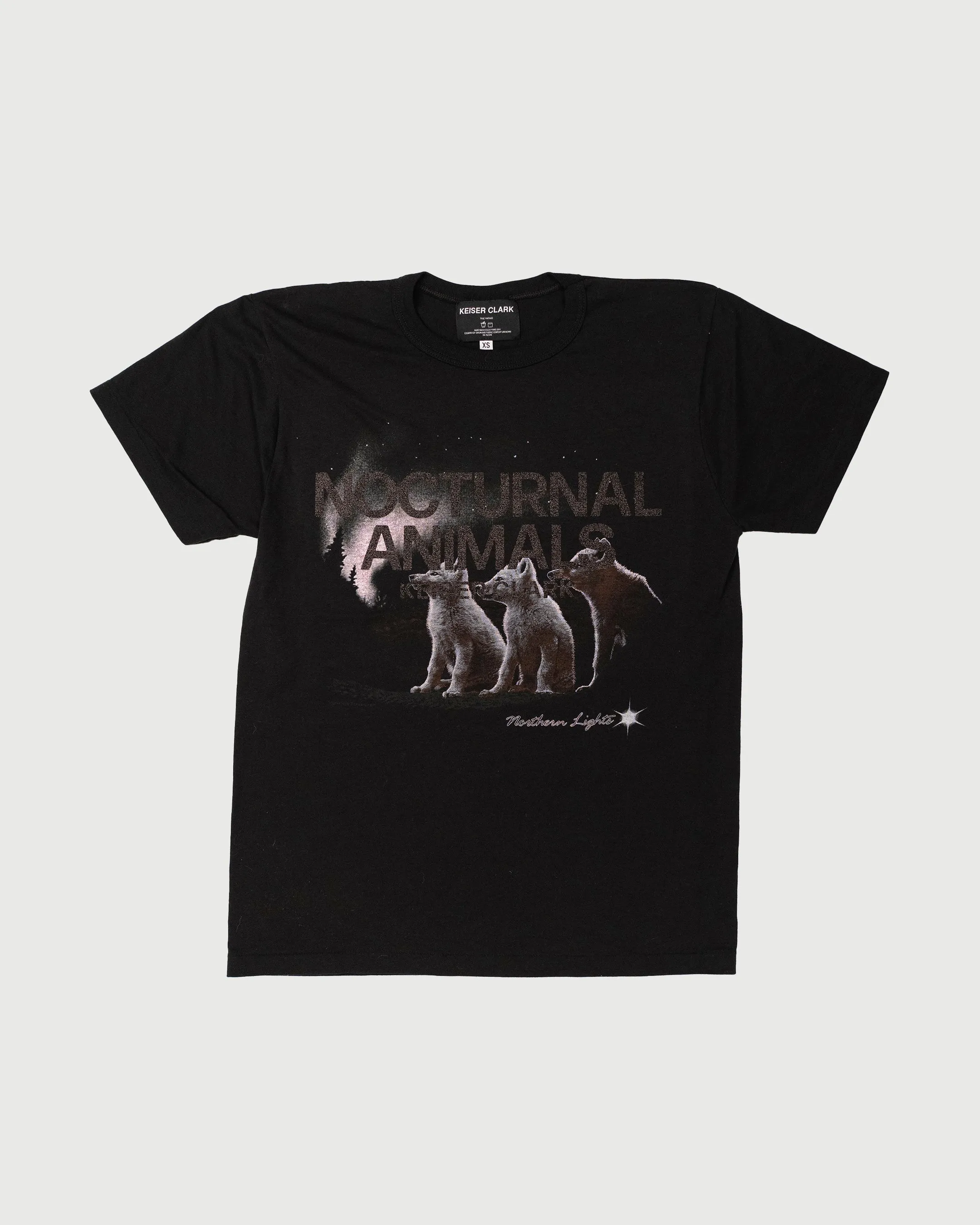 VINTAGE NOCTURNAL ANIMALS TEE (XS)
