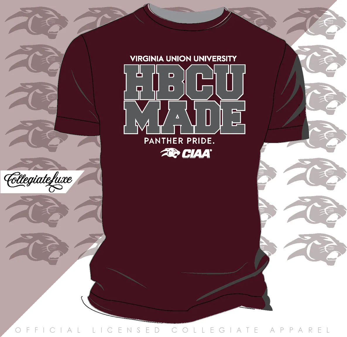 VUU | HBCU MADE Maroon unisex tees (z) (DK)
