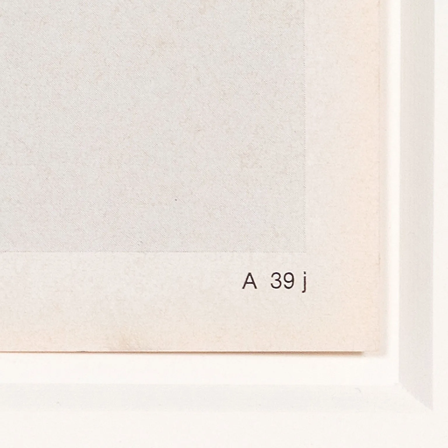 WADE GUYTON "A 39 J," INKJET, 2007