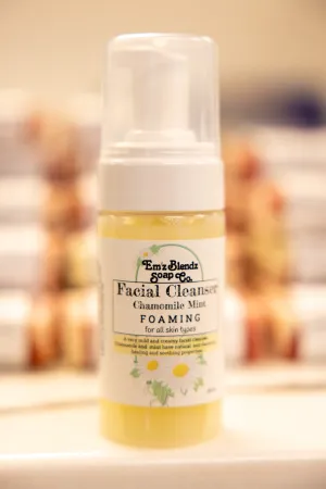 Whipped Chamomile Mint Facial Cleanser | Soft, Refreshing, and Gentle Cleanse