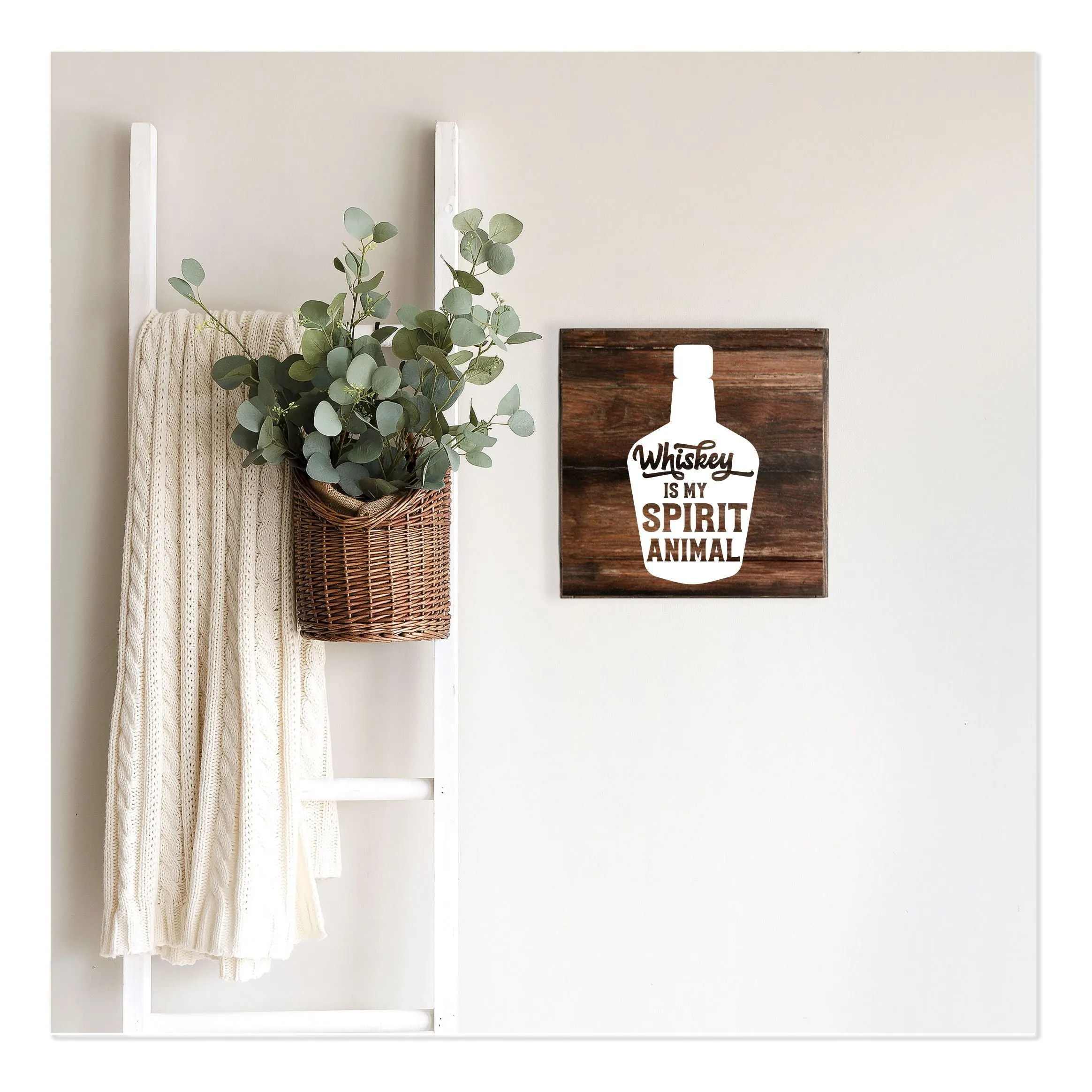 WHISKEY THEMED WOOD TILES