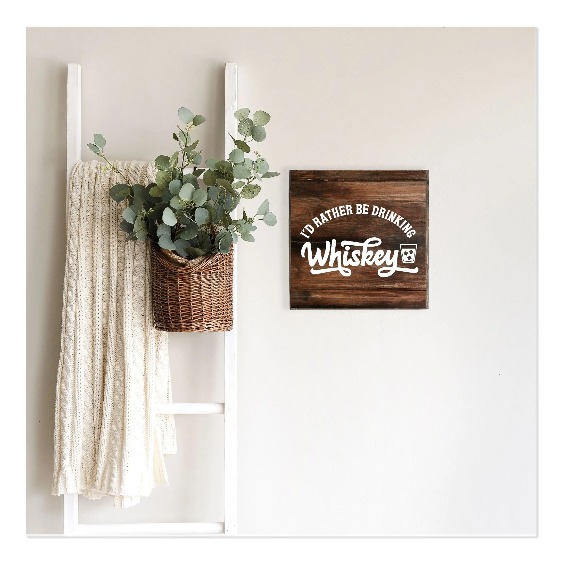 WHISKEY THEMED WOOD TILES
