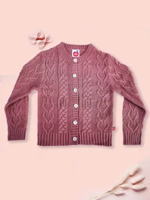 Willow Cotton Cardigan Rose Garden