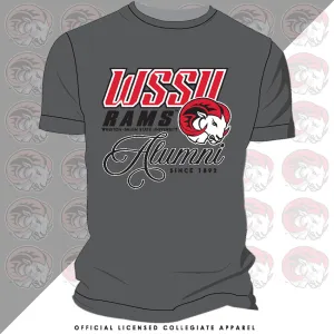 WSSU | Fancy ALUMNI Gray Unisex Tees (**)