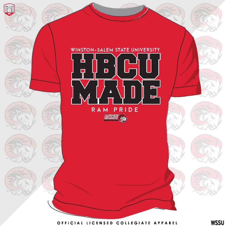 WSSU | HBCU MADE Red Unisex Tees (**)