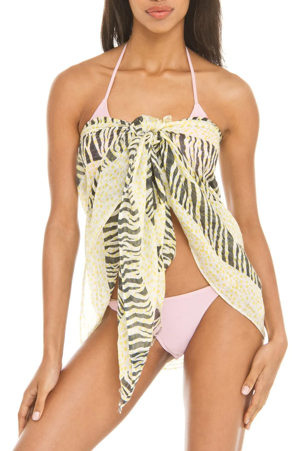 Zebra Striped Scarf