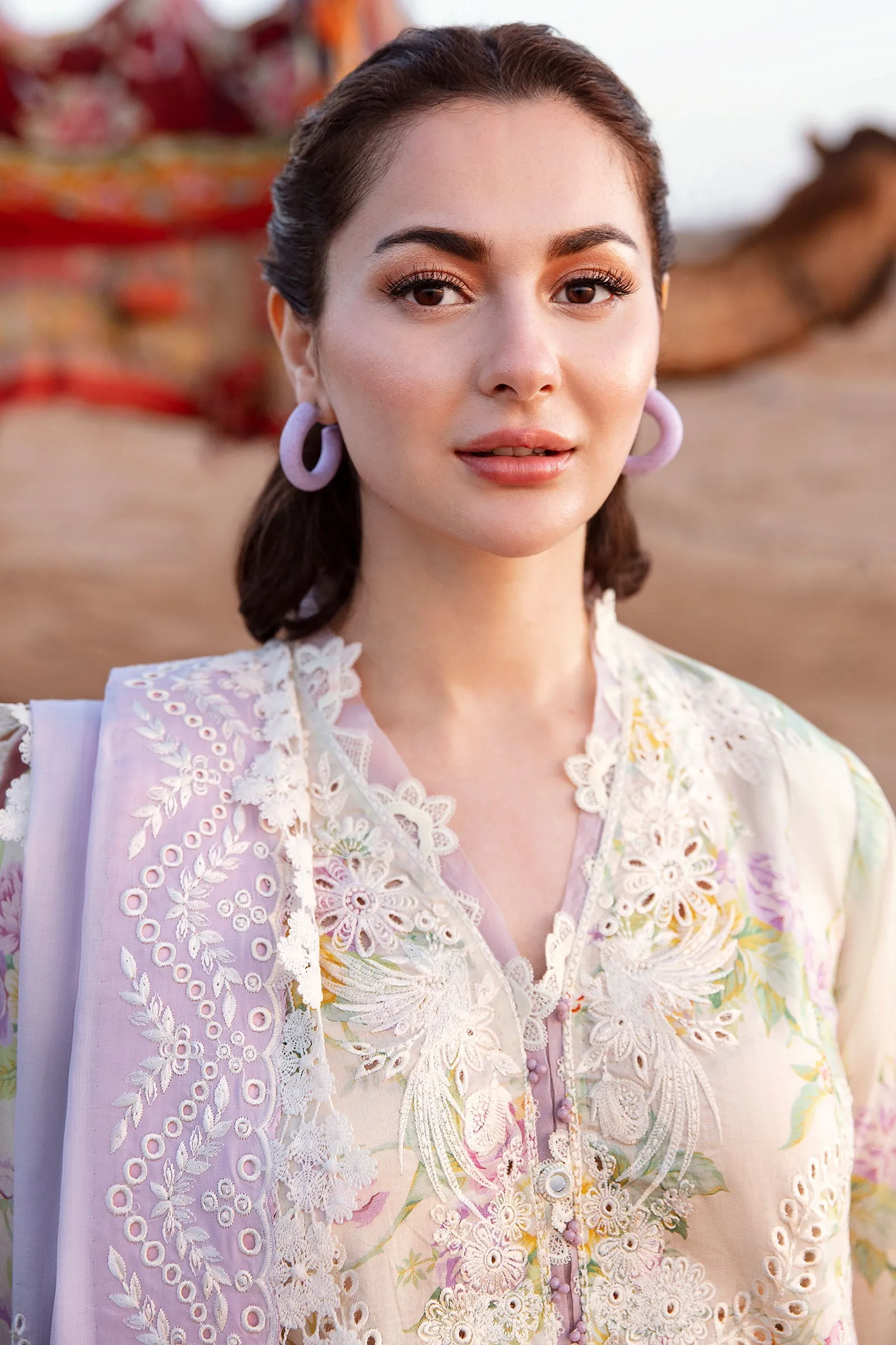 ZENEL (ZL23-09 B) | Zaha Lawn Collection 2023 | Embroidered Unstitched Lawn Suits