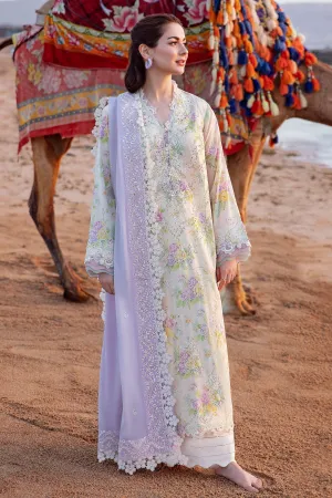 ZENEL (ZL23-09 B) | Zaha Lawn Collection 2023 | Embroidered Unstitched Lawn Suits